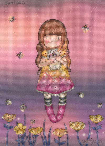 Firefly Dawn Gorjuss Cross Stitch Kit ~ Bothy Threads