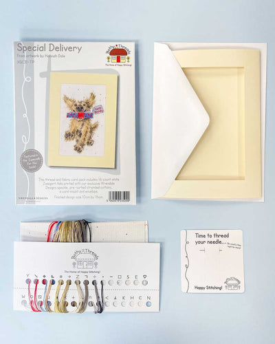 Special Delivery Thread & Fabric/ Card Kit ~ Bothy Threads