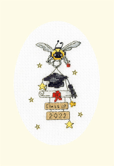 Bothy Threads Could Not Bee Prouder Card Cross Stitch Kit