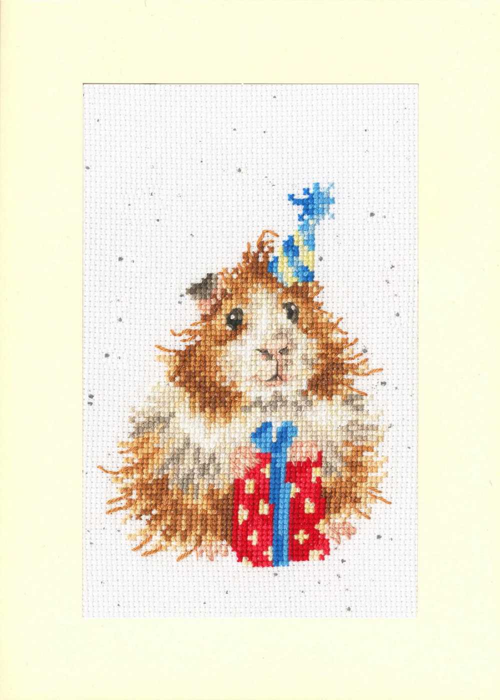 Guinea Be A Great Day Thread & Fabric/ Card Kit ~ Bothy Threads