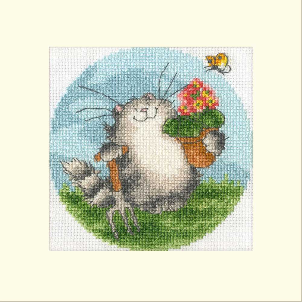 Seeds Of Love Cross Stitch Kit ~ Bothy Threads