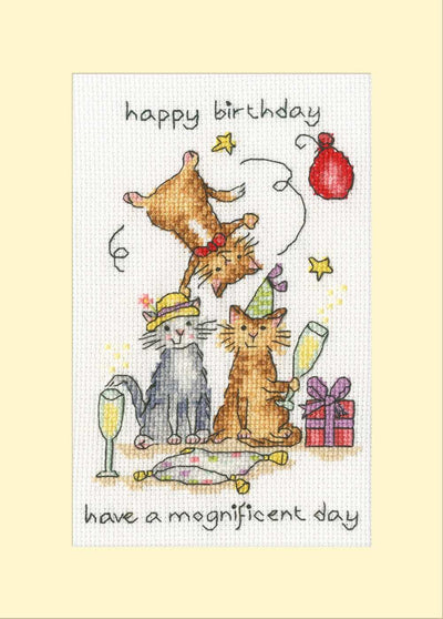 Mognificent Day Cross Stitch Kit ~ Bothy Threads
