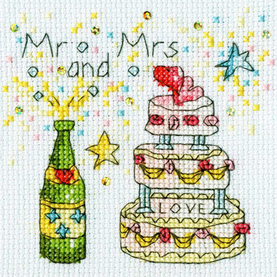 Cheers Cross Stitch Card Kit - Bothy Threads