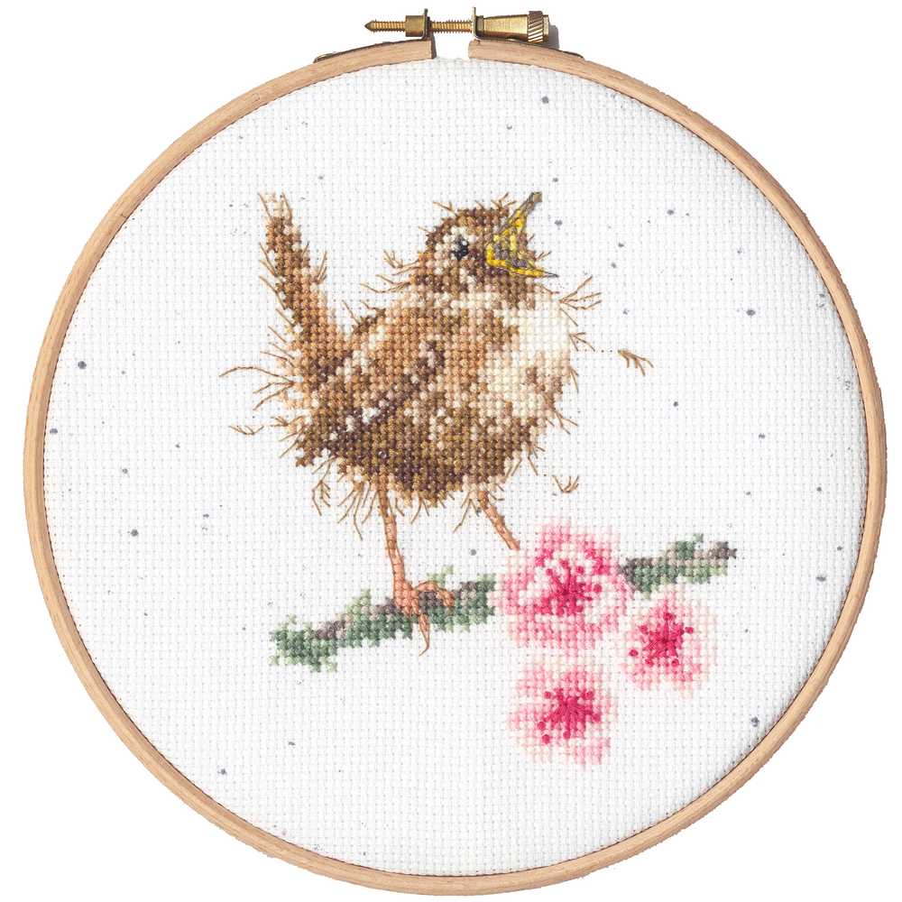 Little Tweets Bothy Threads Cross Stitch Kit Wrendale Designs