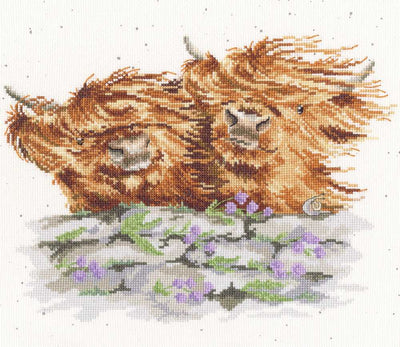 Blown Away Cross Stitch Kit ~ Bothy Threads
