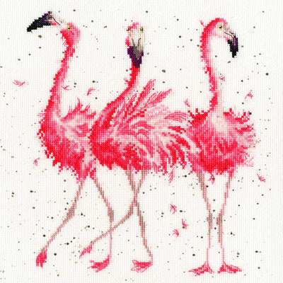 Pink Ladies ~ Cross Stitch Kit Bothy Threads