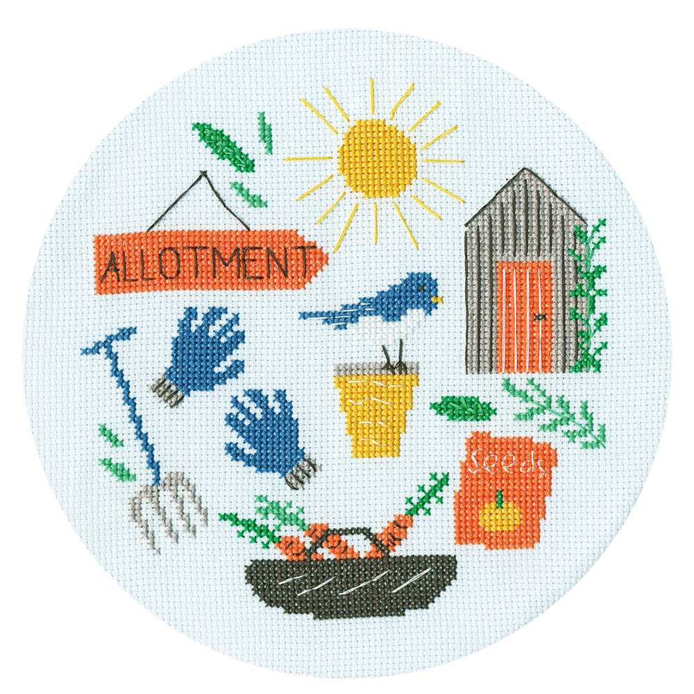 Allotment Bothy Threads Cross Stitch Kit