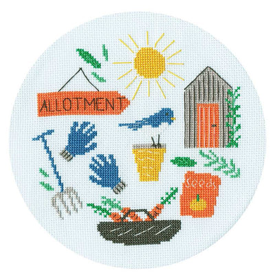 Allotment Bothy Threads Cross Stitch Kit