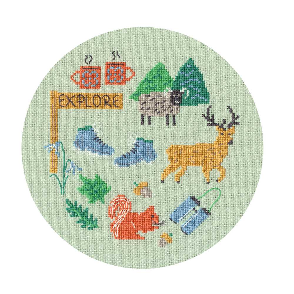 Explore Bothy Threads Cross Stitch Kit – Very Crafty