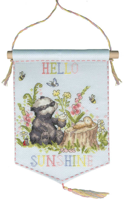Hello Sunshine Cross Stitch Kit ~ Bothy Threads