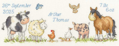 Farmyard Welcome Cross Stitch Kit ~ Bothy Threads