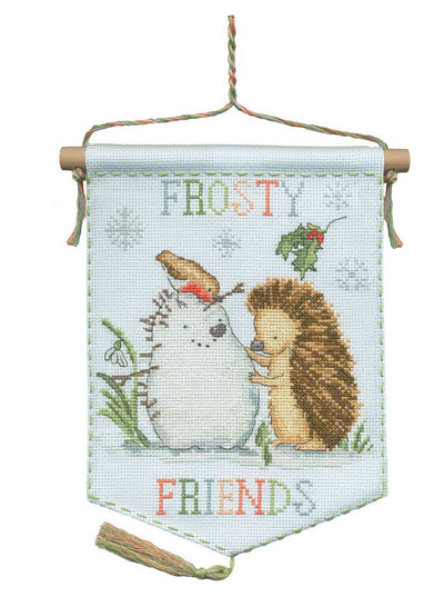 Frosty Friends Cross Stitch Kit ~ Bothy Threads