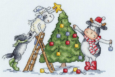 Reach For The Star Cross Stitch Kit ~ Bothy Threads