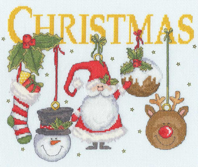 It Must Be Christmas Cross Stitch Kit ~ Bothy Threads