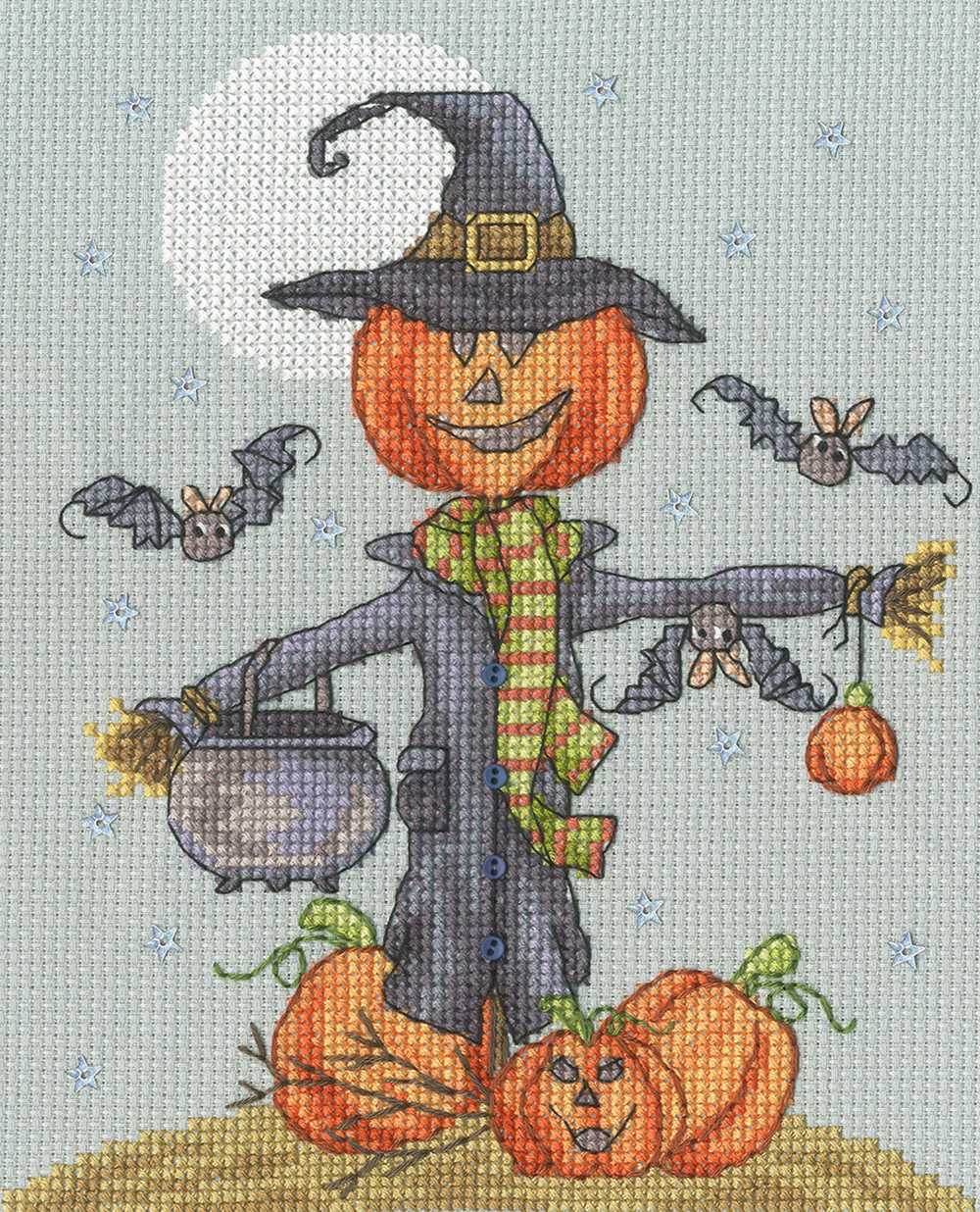 All Hallows' Jack Cross Stitch Kit ~ Bothy Threads
