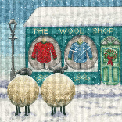 The Wool Shop Cross Stitch Kit ~ Bothy Threads