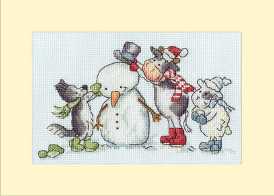 Hat, Scarf, Gloves! Cross Stitch Kit ~ Bothy Threads