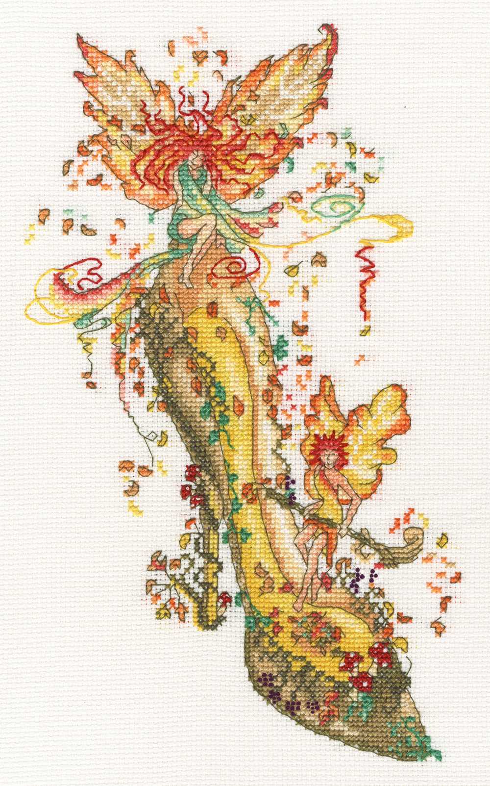 Autumn Fall Cross Stitch Kit ~ Bothy Threads