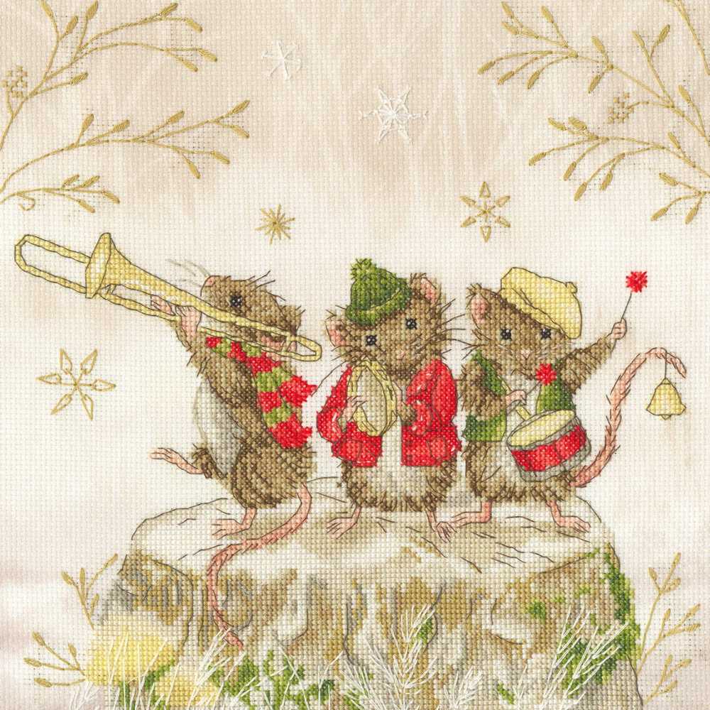 Merry Music Makers Cross Stitch Kit ~ Bothy Threads