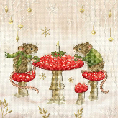 Toadstool Treats Cross Stitch Kit ~ Bothy Threads