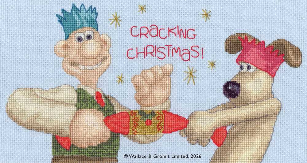 Cracking Christmas! Cross Stitch Kit ~ Bothy Threads