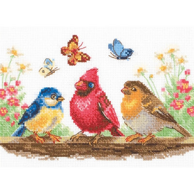 Spring Birds Cross Stitch Kit - Aine