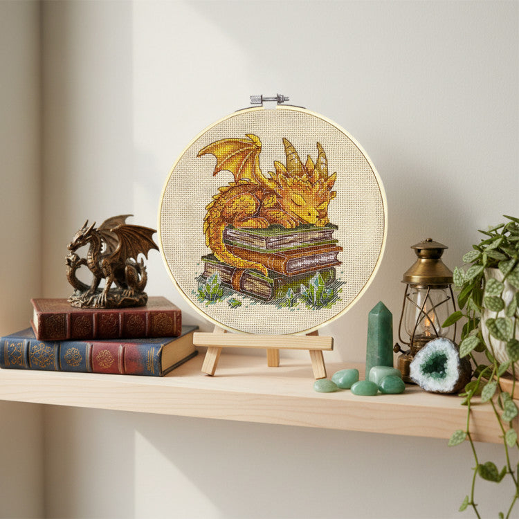 Keeper of Wisdom Cross Stitch Kit ~ Abris Art