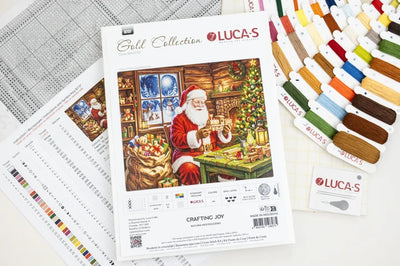 Crafting Joy Cross Stitch Kit ~ Luca S GOLD