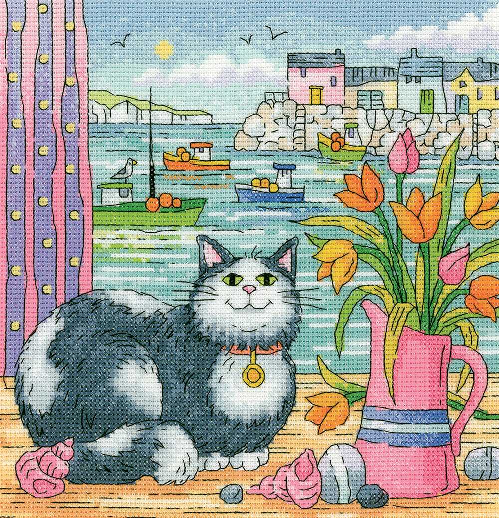 Harbour View Cross Stitch Kit Heritage Crafts