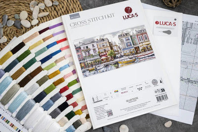 Quayside Cross Stitch Kit ~ Luca S GOLD