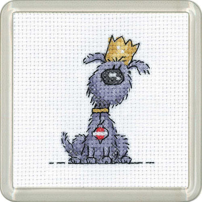 Christmas Time COASTER Golden Years Cross Stitch COASTER Kit Heritage Crafts