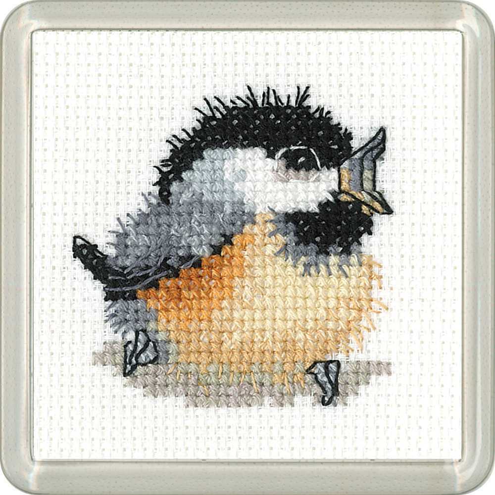 Buddy Cross Stitch COASTER Kit Heritage Crafts