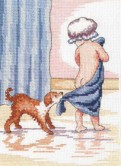 Play With Me - All Our Yesterdays Cross Stitch Kit SALE