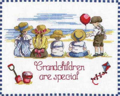Grandchildren Are Special - All Our Yesterdays Cross Stitch Kit