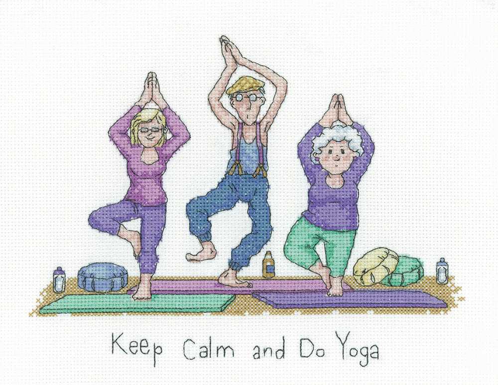 Keep Calm Golden Years Cross Stitch Heritage Crafts