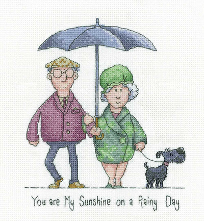 My Sunshine Golden Years Cross Stitch Heritage Crafts