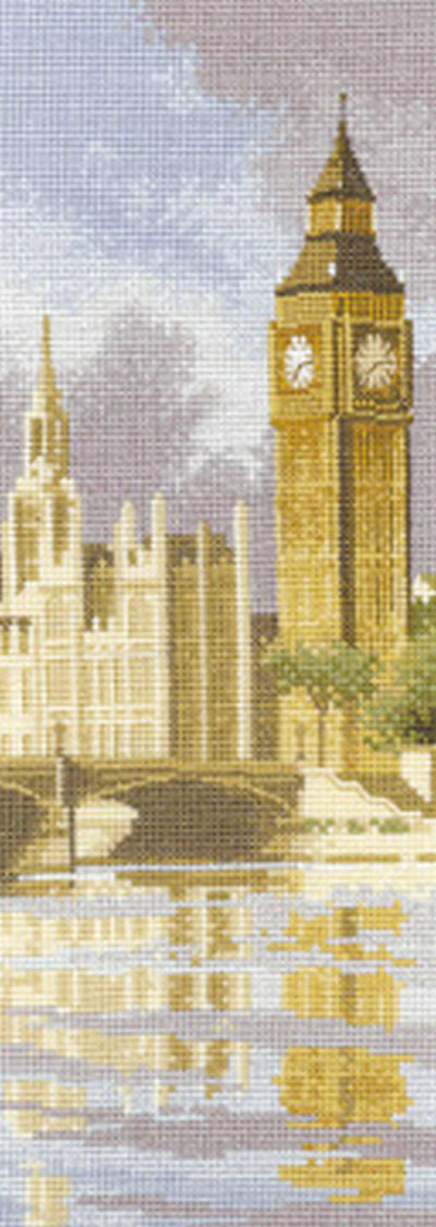 Big Ben by John Clayton Cross Stitch CHART Heritage Crafts