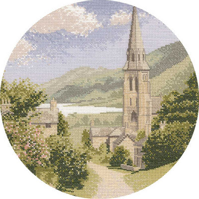 Lakeside Village John Clayton Circles Cross Stitch CHART Heritage Crafts