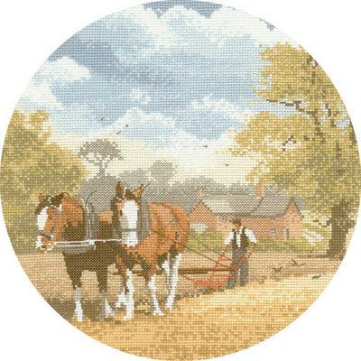 Teamwork John Clayton Circles Cross Stitch CHART Heritage Crafts
