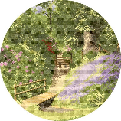 Woodland Walk John Clayton Circles Cross Stitch CHART Heritage Crafts