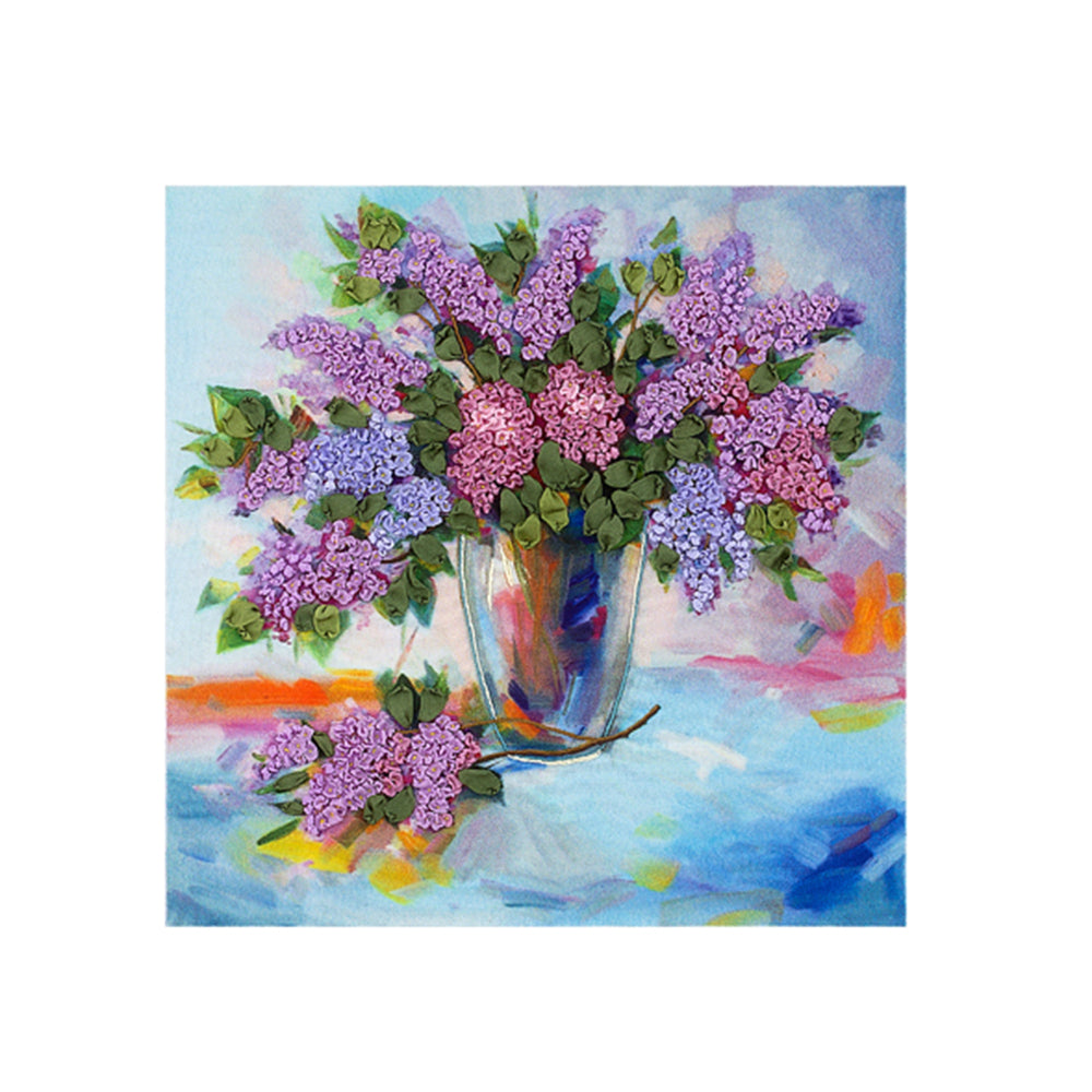 Lilac Symphony Ribbon Embroidery Kit ~ PANNA