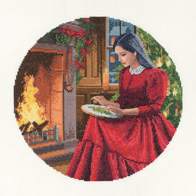 Catherine Elegance  Cross Stitch Kit Heritage Crafts