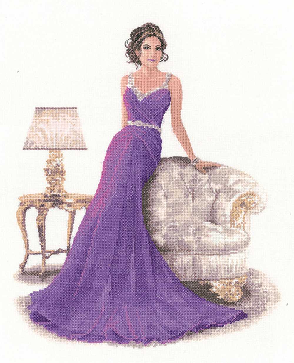 Grace Elegance Cross Stitch Kit Heritage Crafts