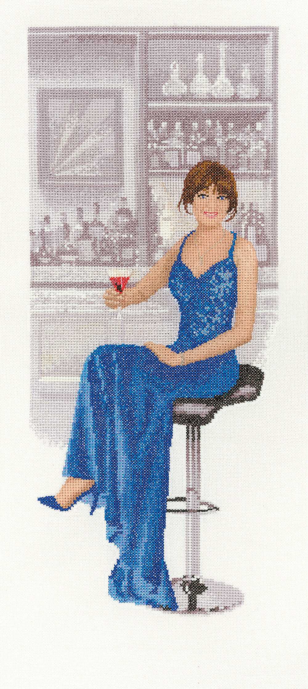 Stella Elegance Cross Stitch Kit Heritage Crafts (Evenweave)