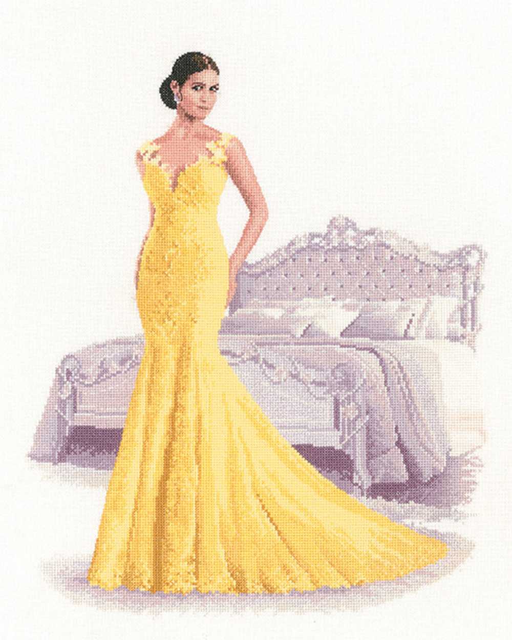 Zoe Elegance Cross Stitch Kit Heritage Crafts