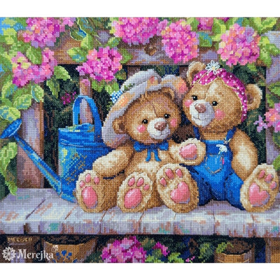 Garden Friends ~ Merejka Cross Stitch Kit