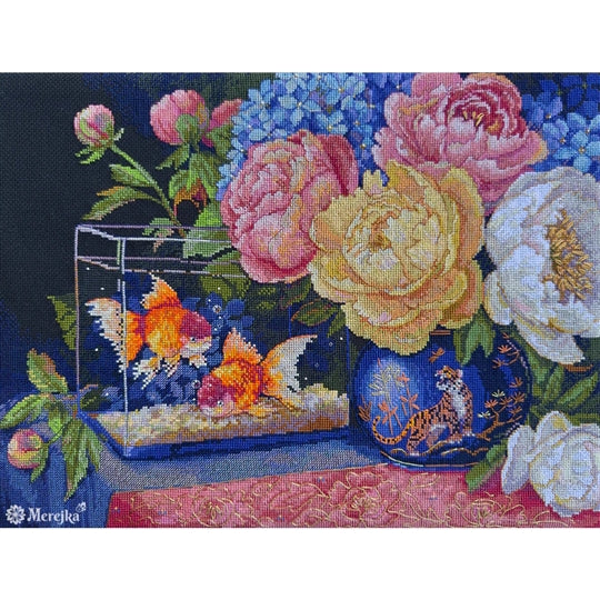 Silent Dialogue Cross Stitch Kit ~ Merejka