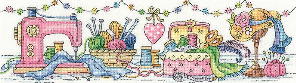The Sewing Room  Cross Stitch Heritage Crafts(Evenweave)