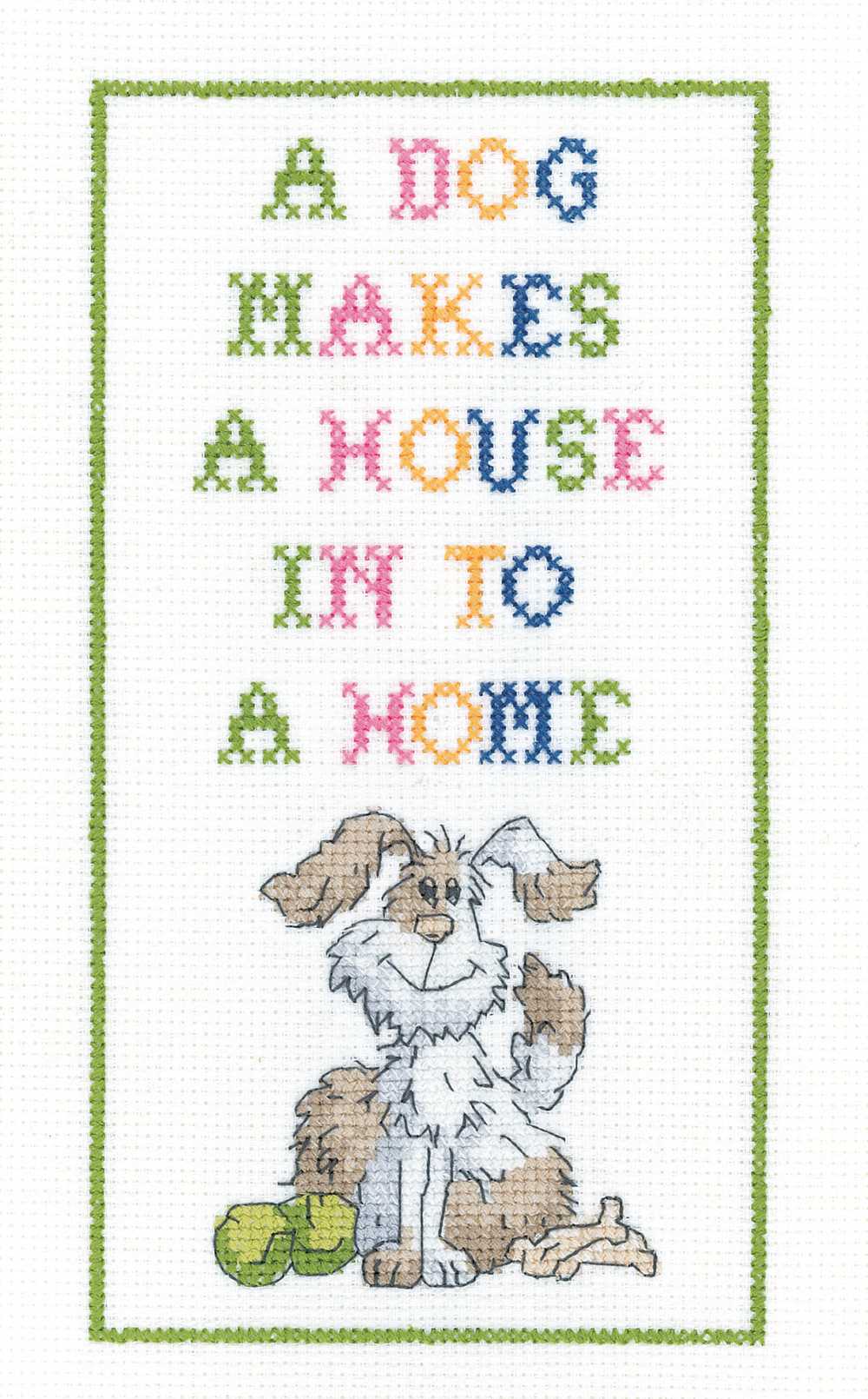 House To A Home Cross Stitch Kit Heritage Crafts