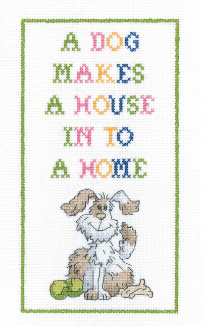 House To A Home  Cross Stitch Kit Heritage Crafts